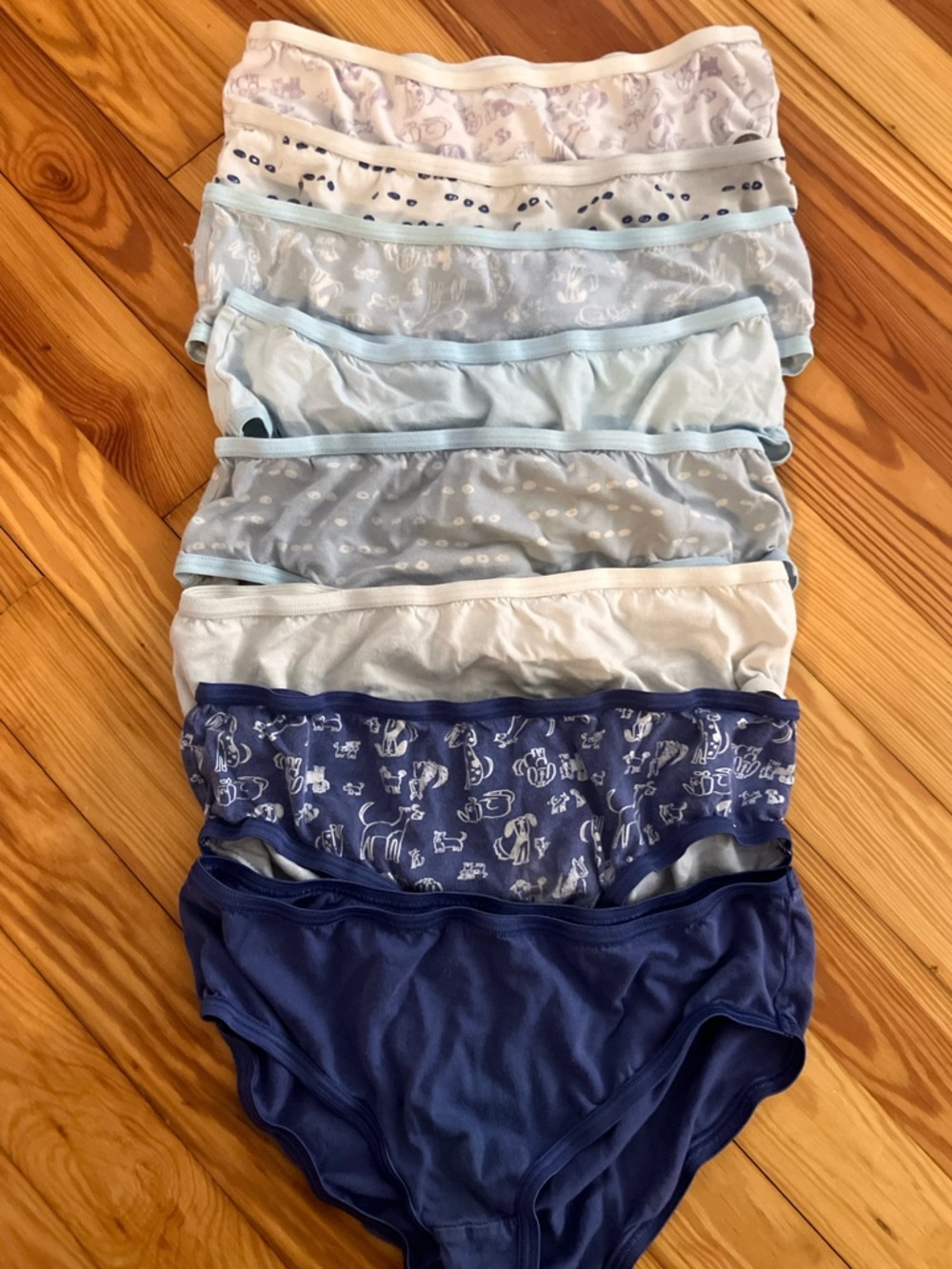 8 pair Cat & Jack Underwear, size 14